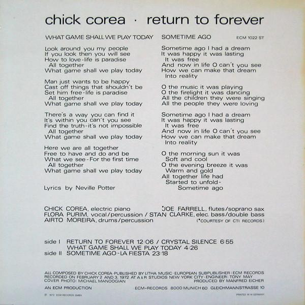 Chick Corea - Return To Forever [2]