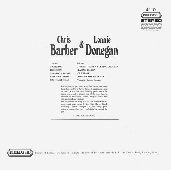 Chris Barber - Chris Barber & Lonnie Donegan, (Disc Vinil) [2]