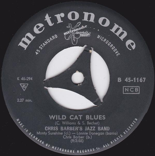 Chris Barber's Jazz Band - Wild Cat Blues / Petite Fleur (7 Inch) [2]