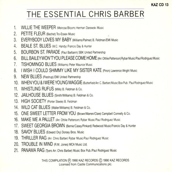 Chris Barber - The Essential Chris Barber (CD) [2]