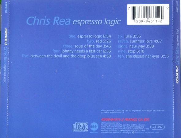 Chris Rea - Espresso Logic, (CD) [2]