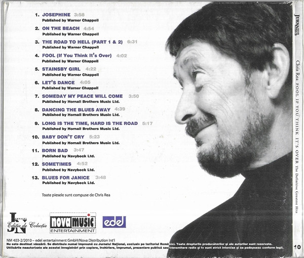 Chris Rea – Fool If You Think It's Over (The Definitive Greatest Hits) , (CD) [2]