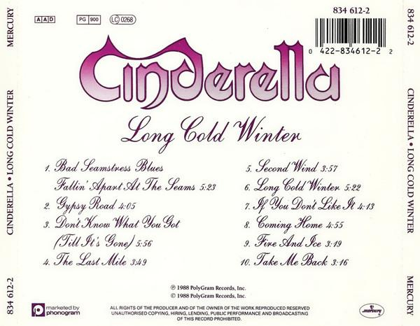 Cinderella - Long Cold Winter (CD) [2]