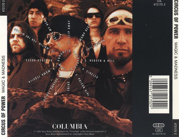 Circus Of Power - Magic & Madness (CD) [2]