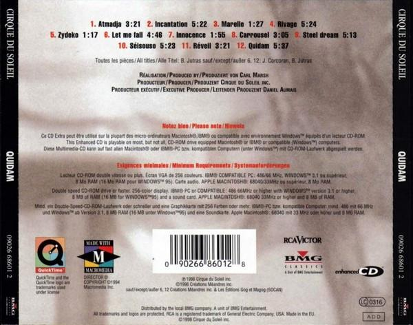 Cirque Du Soleil - Quidam (CD) [2]