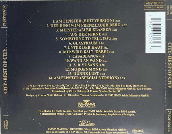 City - Best Of City (CD) [2]