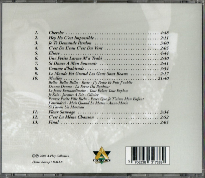 Claude François – Comme D'habitude - En Concert (CD) [2]
