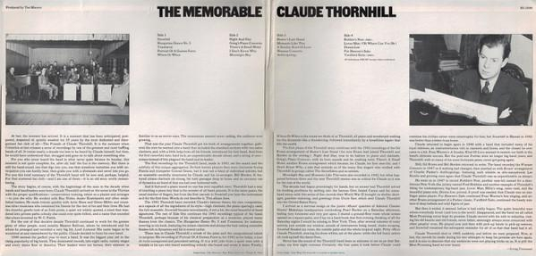 Claude Thornhill - The Memorable Claude Thornhill (Disc Vinil) [2]