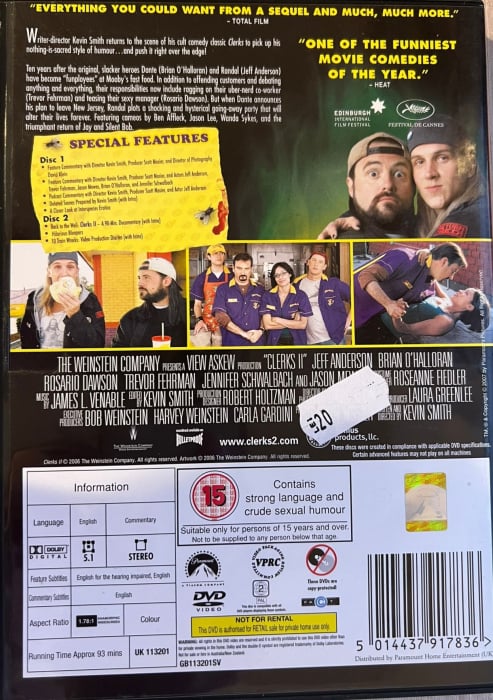Clerks II / Funcționarii II (DVD) [2]