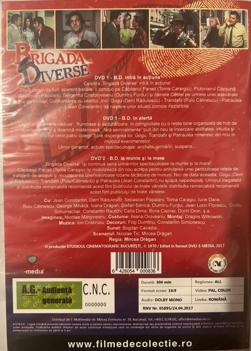 Colecția Brigada Diverse remasterizat (DVD) [2]