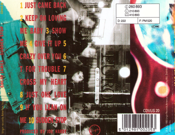 Colin James - Sudden Stop (CD) [2]