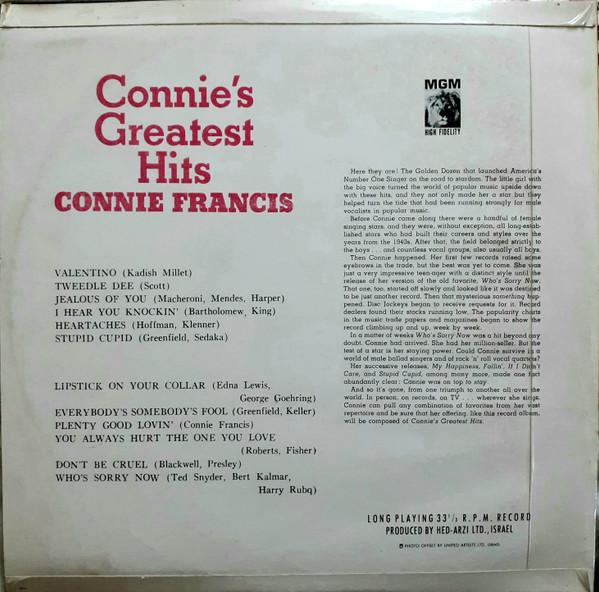 Connie Francis - Connie's Greatest Hits (Disc Vinil) [2]