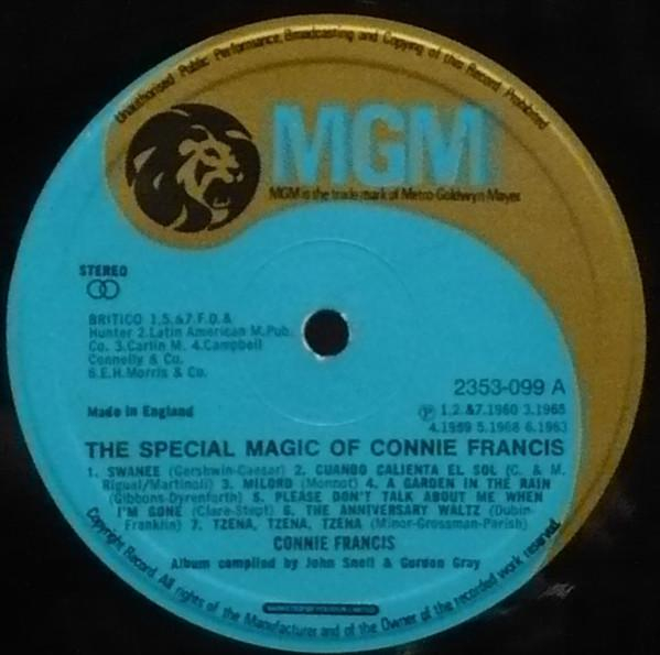 Connie Francis - The Special Magic Of Connie Francis [2]