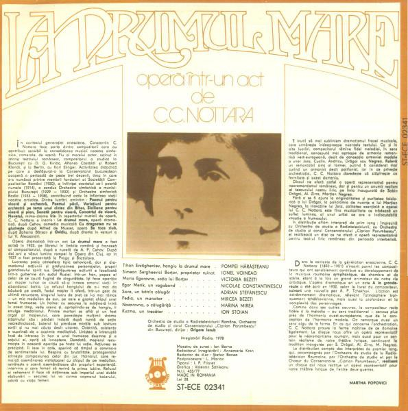 Constantin C. Nottara - La Drumul Mare (Operă Într-un Act) [2]