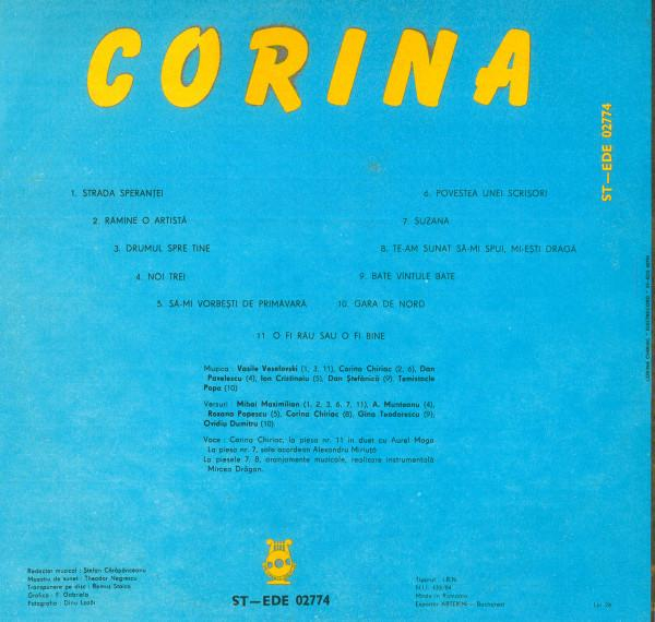 Corina Chiriac - Corina, (Disc Vinil) [2]