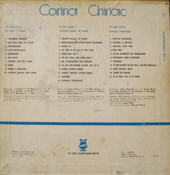 Corina Chiriac – Corina Chiriac (VINIL) [2]