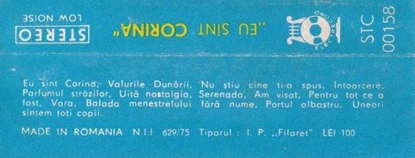 Corina Chiriac - Eu Sînt Corina !  [2]