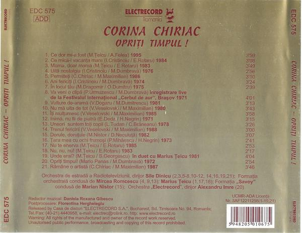 Corina Chiriac - Opriți Timpul ! (Mari Succese Vol.1) [2]