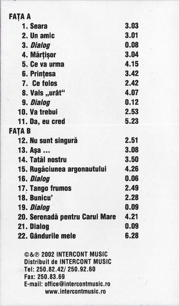 Corina Chiriac - Serenadă Pentru Carul Mare (Caseta Audio) [2]