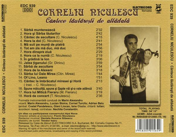 Cornel Niculescu - Cântece Lăutărești De Altădată [2]
