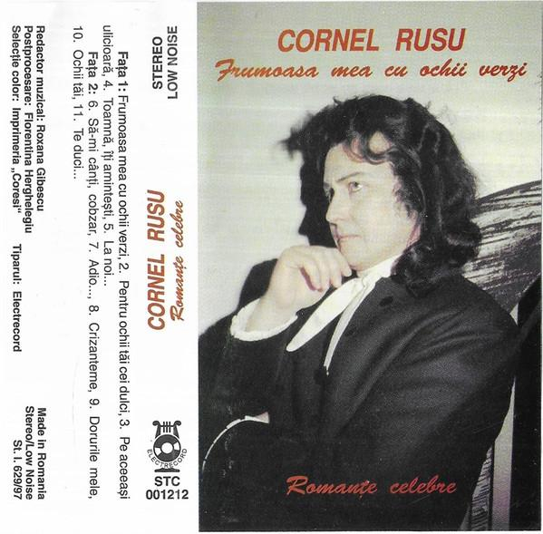 Cornel Rusu - Frumoasa Mea Cu Ochii Verzi (Romanțe Celebre) , (Casetă Audio) [2]