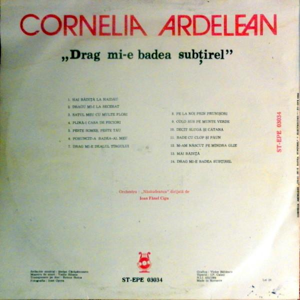 Cornelia Ardelean - Drag Mi-e Badea Subțirel [2]