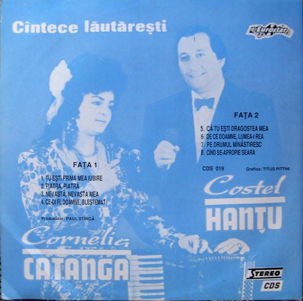 Cornelia Catanga - Cîntece Lăutărești (Cîntece De Petrecere) (Disc Vinil) [2]