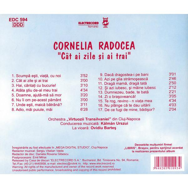 Cornelia Radocea - Cât Ai Zile Și Ai Trai	 [2]