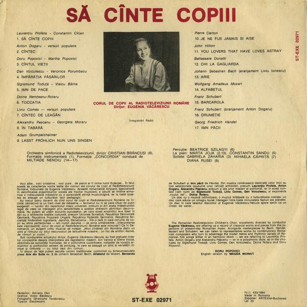 Corul De Copii Al Radioteleviziunii Române - Let Children Sing = Să Cînte Copiii [2]
