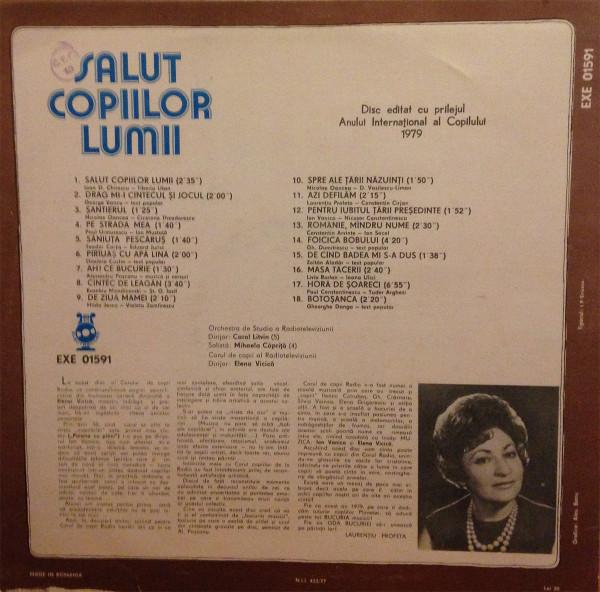Corul De Copii Al Radioteleviziunii Române - Salut Copiilor Lumii [2]