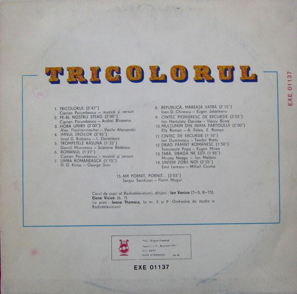 Corul De Copii Al Radioteleviziunii Române - Tricolorul [2]