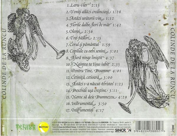 Corul de copii Școala Generală Runcu - Colinde De La Runcu (CD) [2]