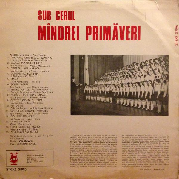 Corul „Infantes Maris” al Casei pionierilor și șoimilor patriei din Constanța - Sub Cerul Mîndrei Primăveri [2]