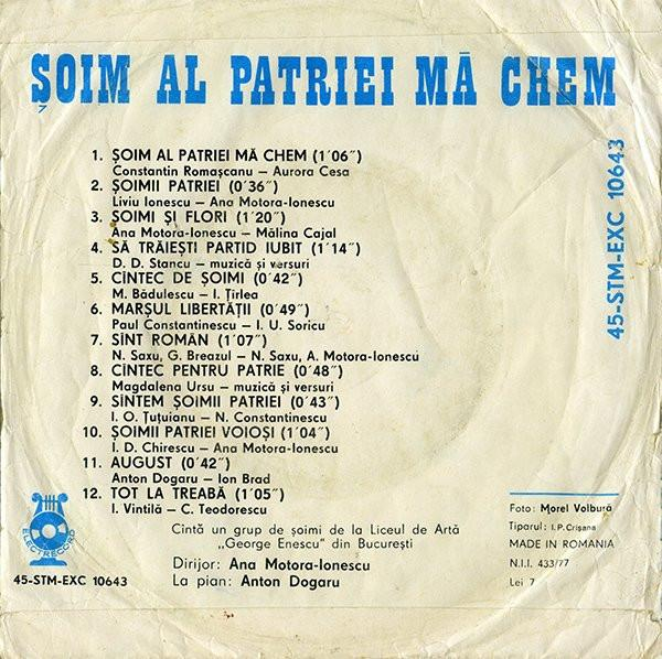 Corul liceului de artă „George Enescu“ din București - Șoim Al Patriei Mă Chem [2]