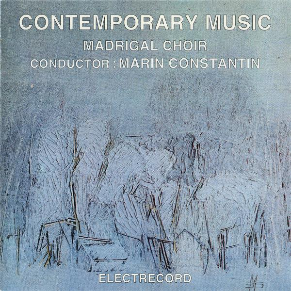 Corul Madrigal - Contemporary Music (CD Audio) [1]
