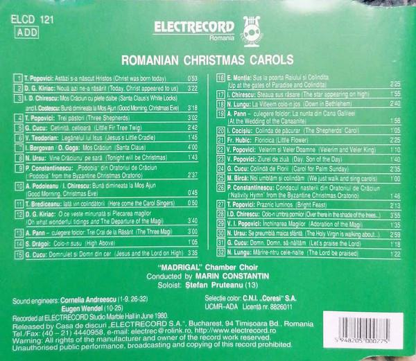 Corul Madrigal - Romanian Christmas Carols - Christmas With Madrigal (CD) [2]
