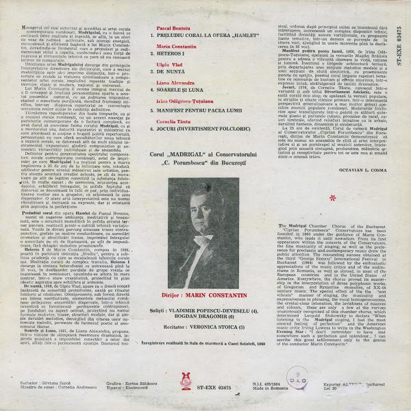 Corul Madrigal - Romanian Contemporary Music [2]