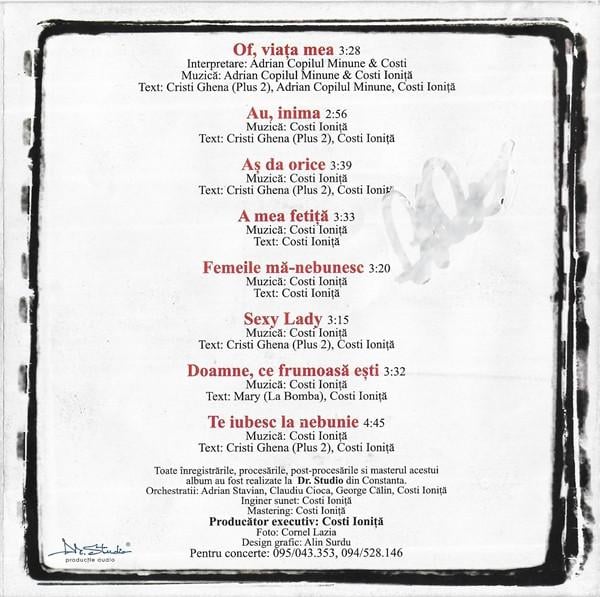 Costi Ioniță - Viața Mea, (CD) [2]