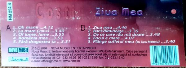 Costi Ioniță - Ziua Mea (Caseta Audio) [2]