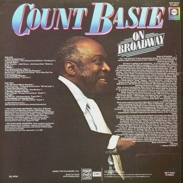 Count Basie - On Broadway, (Disc Vinil) [2]