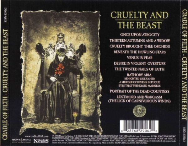 Cradle Of Filth – Cruelty And The Beast (CD) [2]