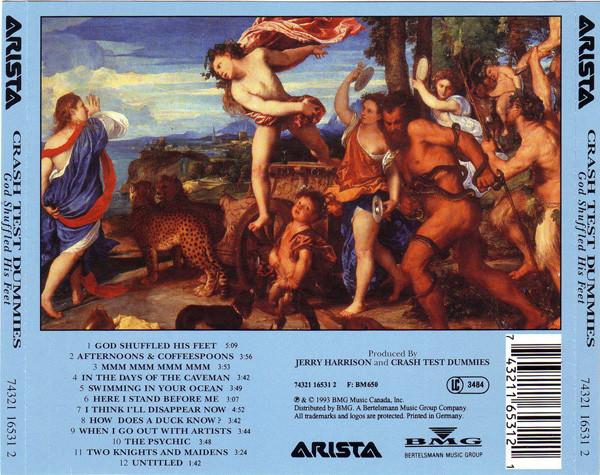 Crash Test Dummies - God Shuffled His Feet, (CD) [2]