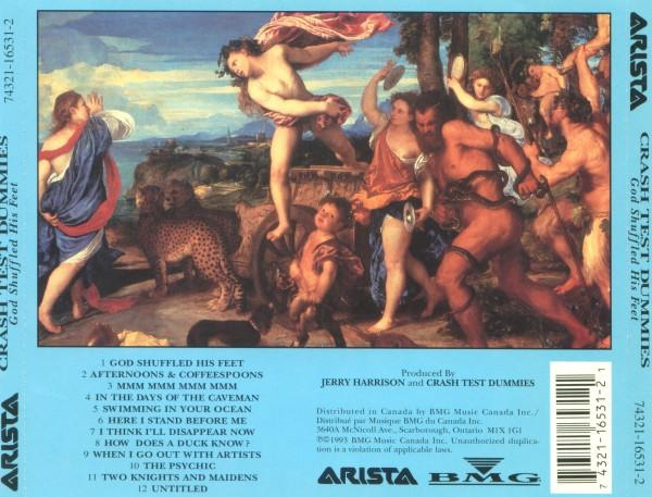 Crash Test Dummies - God Shuffled His Feet, (CD) [2]