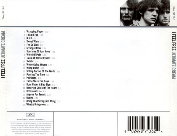 Cream - I Feel Free - Ultimate Cream (CD) [2]