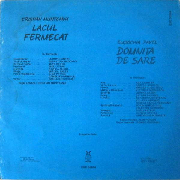 Cristian Munteanu - Lacul Fermecat / Domnița De Sare, (Disc Vinil) [2]