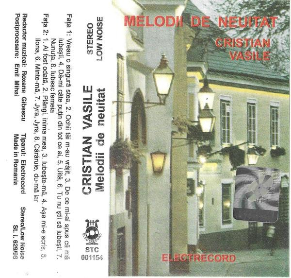 Cristian Vasile - Melodii De Neuitat (Caseta Audio) [2]
