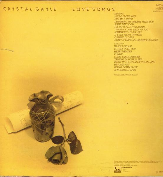Crystal Gayle - Love Songs, (Disc Vinil) [2]
