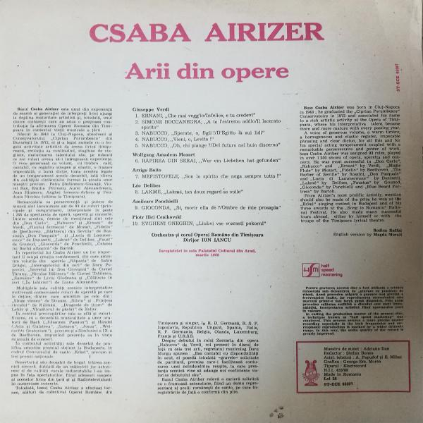 Csaba Airizer - Operatic Arias = Arii Din Opere [2]