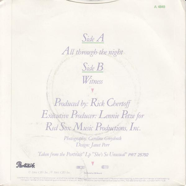 Cyndi Lauper - All Through The Night (Disc Vinil) [2]