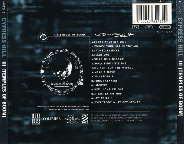 Cypress Hill – III (Temples Of Boom) (CD) [2]